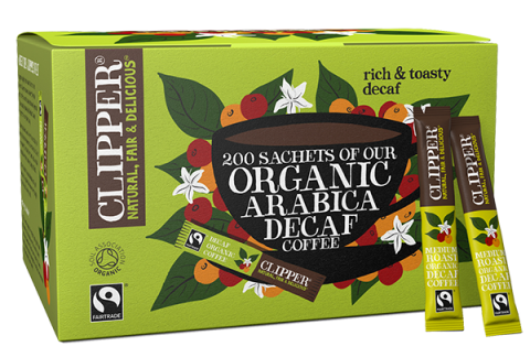 Clipper FT Org Instant Dried Decaf Coffee Sticks  (360g)