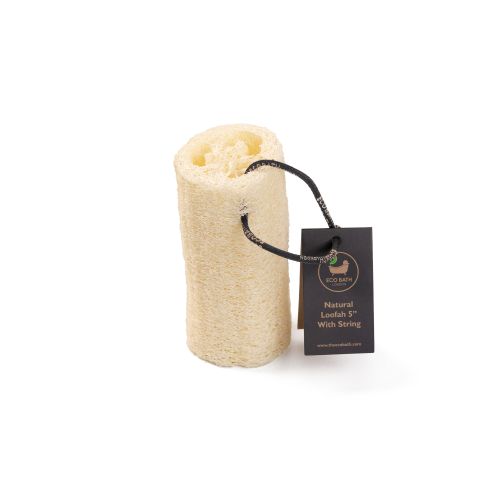 Eco Bath Natural LoofahWith String (1pc)