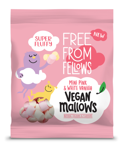 Free From Fellows Vanilla P&W Mini Mallows (105g)