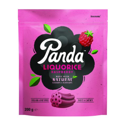 Panda  Natural Raspberry Cuts (200g)