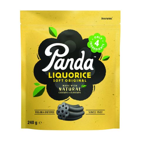 Panda  Natural Liquorice Cuts (240g)