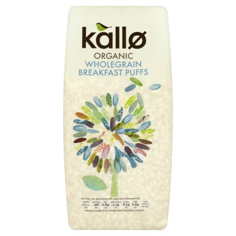 Kallo Puffed Rice Cereal (225g)