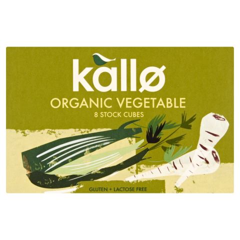 Kallo Organic Vegetable Stock Cubes (88g)