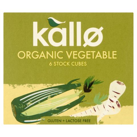 Kallo Organic Vegetable Stock Cubes (66g)