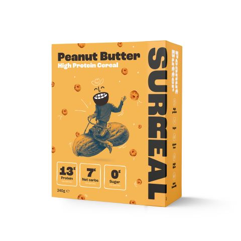 Surreal Peanut Butter flavoured High protein cereal (240g)