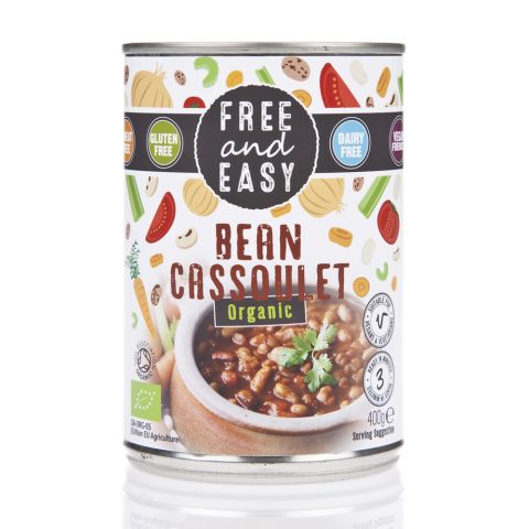 Free & Easy Organic Bean Cassoulet (400g)