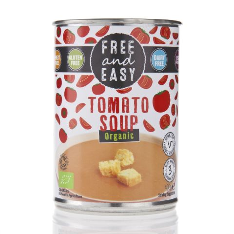 Free & Easy Organic Tomato Soup (400g)