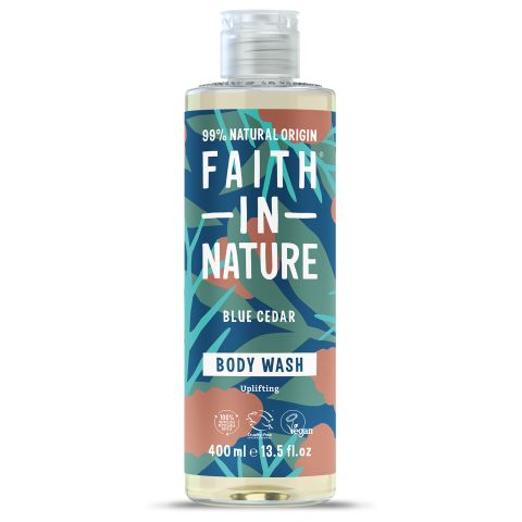 Faith In Nature Blue Cedar Body Wash (400ml)