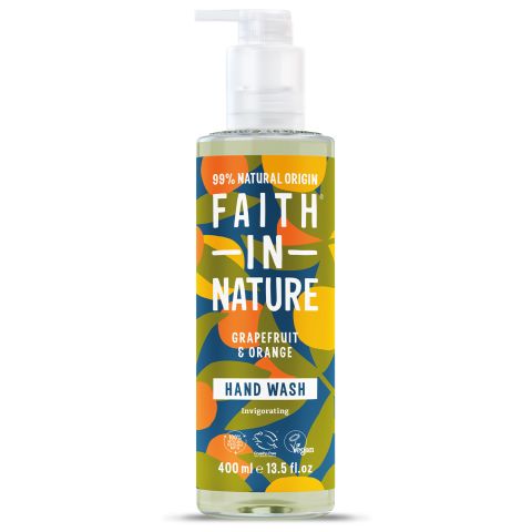 Faith In Nature Grapefruit & Orange Hand Wash (400ml)