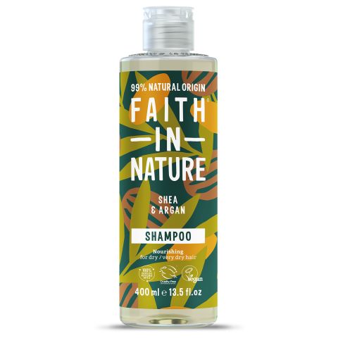 Faith In Nature Shea & Argan Shampoo (400ml)
