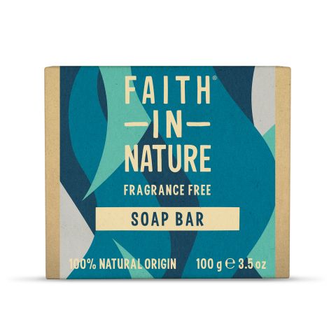 Faith In Nature Fragrance Free Soap Bar (100g)