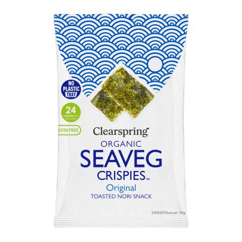 Clearspring Organic Seaveg Crispies - Original (4g)