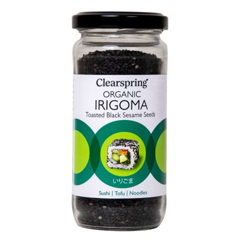 Clearspring Org Irigoma Toasted Black Sesame Seeds (100g)