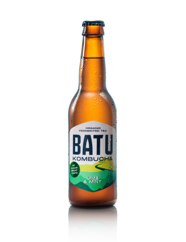Batu Kombucha Lime & Mint (330ml)
