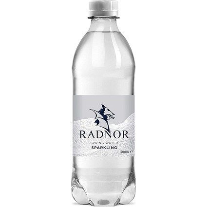Radnor Hills Sparkling Screw Cap Natural Spring water (500ml)