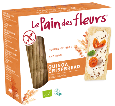Le Pain Des Fleurs Org Quinoa GF Crispbread (150g)