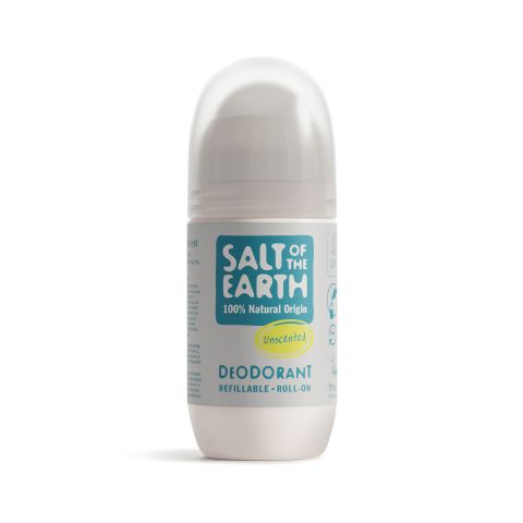 Salt of the Earth Deo Rollon - Unscented (75ml)
