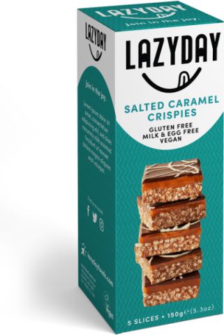 Lazy Day Salted Caramel Crispy (150g)