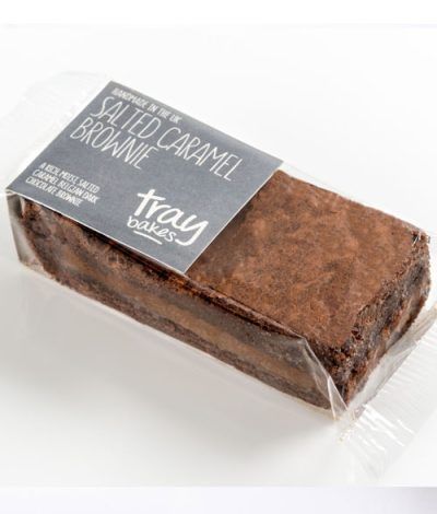 Traybakes Salted Caramel Brownie (12g)