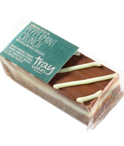 Traybakes Peppermint Crunch with Milk Chocolate (12g)