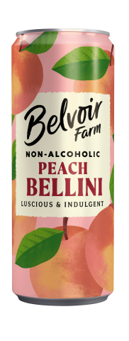 Belvoir Non Alcoholic Peach Bellini Can (250ml)