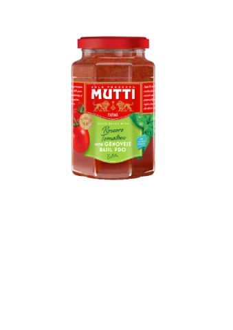 Mutti Tomato Pasta Sauce - Basil (400g)