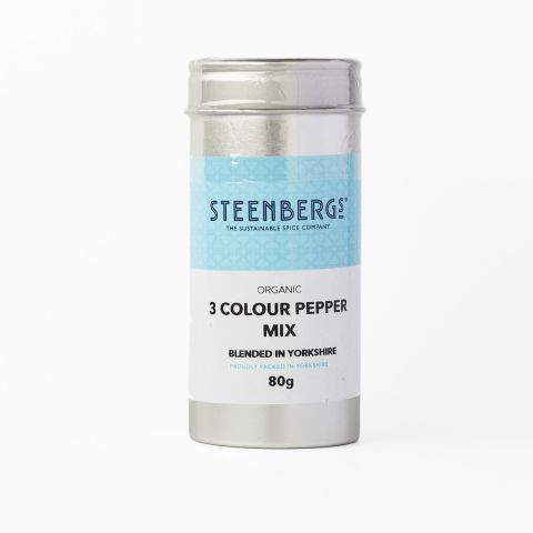 Steenbergs Organic 3 Colour Pepper Mix (80g)