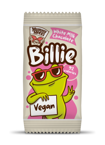 Mummy Meegz Billie White Oat Milk Chocolate Bar (16g)