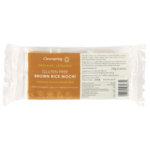Clearspring Org Jap Sweet Brown Rice Mochi (250g)