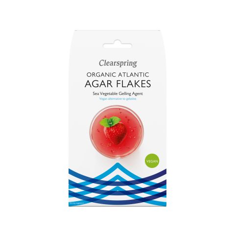 Clearspring Org Atlantic Agar Flakes - Gelling Agent (30g)