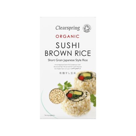 Clearspring Org Sushi Brown Rice (500g)