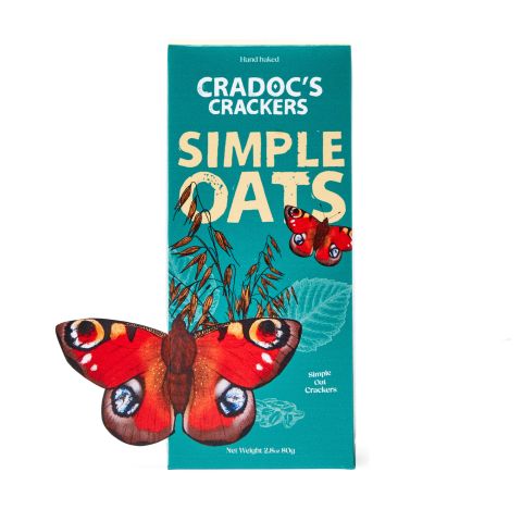 Cradoc's Simple Oat Crackers (80g)