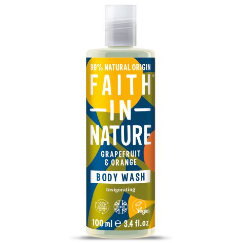 Faith In Nature Bodywash Grapefruit & Orange (100ml)