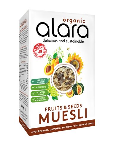 Alara Fruits & Seeds Org Muesli (650g)