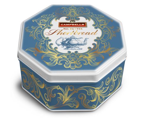 Campbells Victorian Blue Tin(Petticoat Tails) (115g)