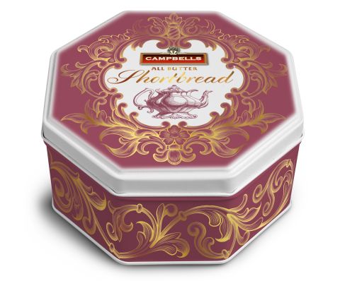 Campbells Victorian Burgundy Tin(Petticoat Tails) (115g)