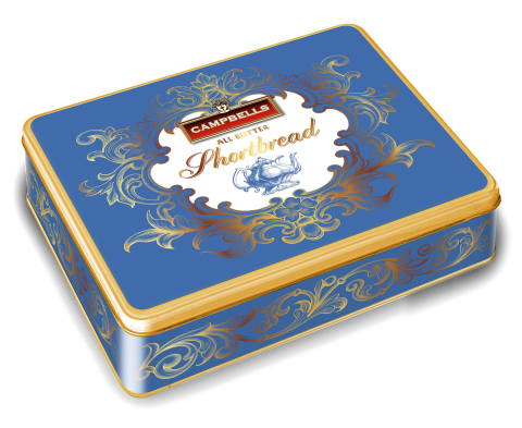 Campbells Victorian Blue Tin(assorted shapes) (150g)