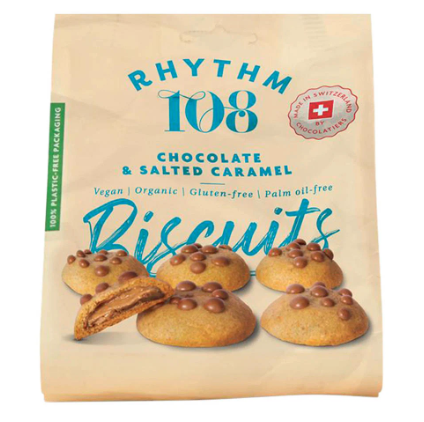 Rhythm 108 Salted Caramel Filled Biscuits (135g)