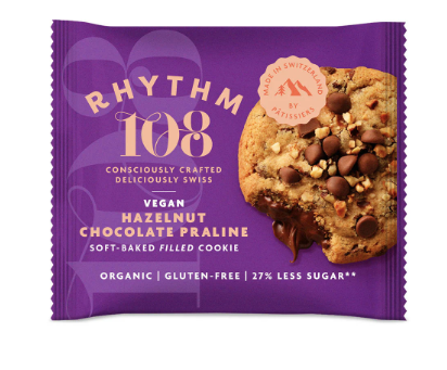 Rhythm 108 Hazelnut Choc Praline Cookie (50g)