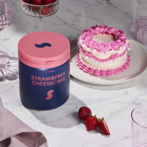 Daily Shake Strawberry Cheesecake Jar (500g)